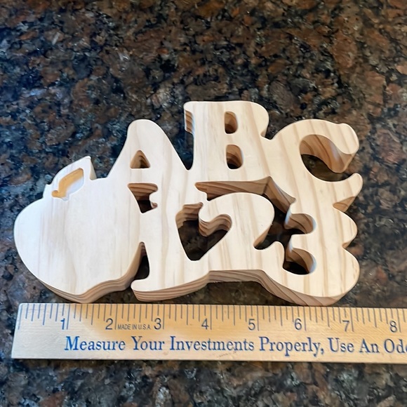 NEW Natural Wood Standing Signs for Classroom - Picture 9 of 15